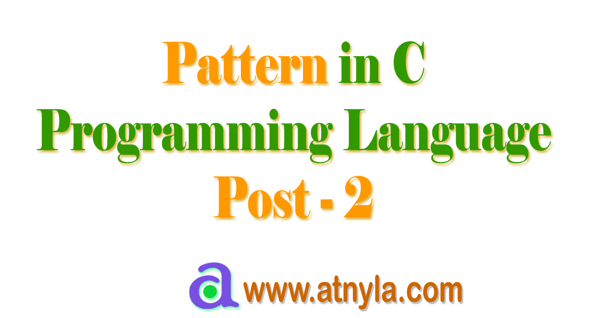 Pattern-Program-in-C-Programming-Language
