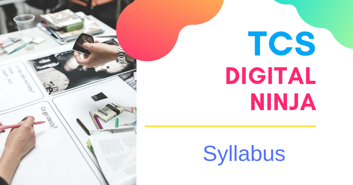 TCS Digital Syllabus