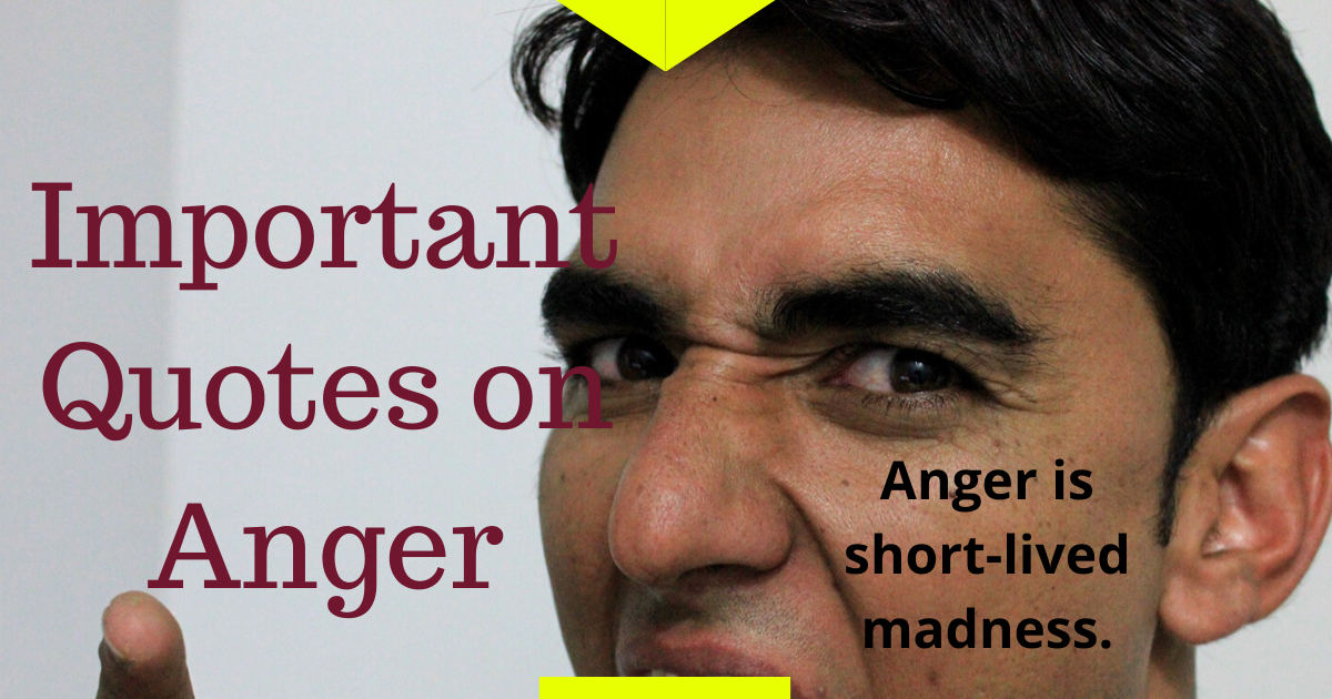 Quotes on Anger